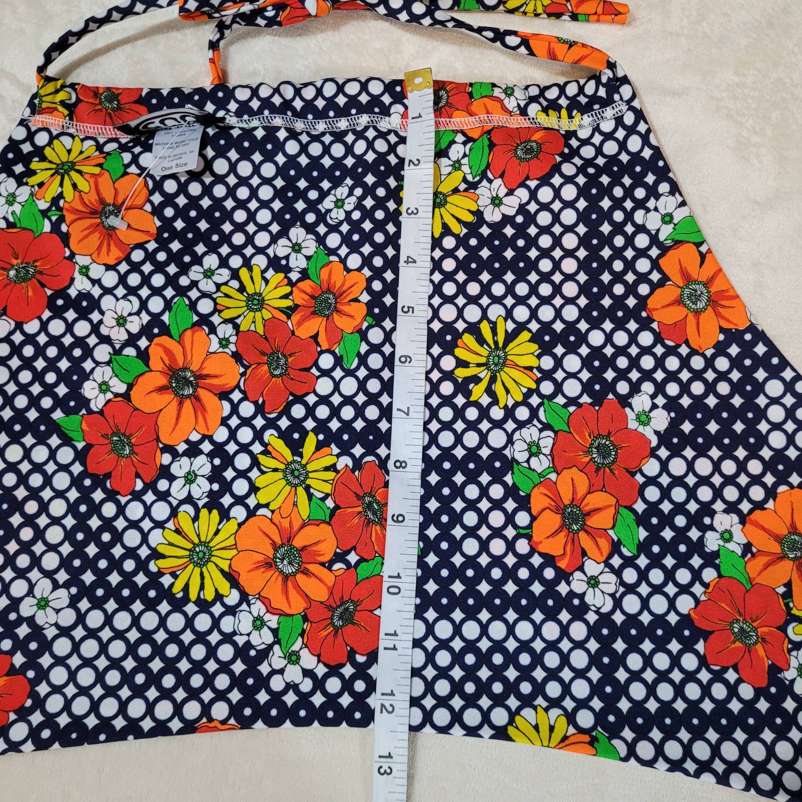 Cub Retro Y2K Floral Pattern Cropped Halter Top - One Size (XS-XL)Markita's ClosetCub