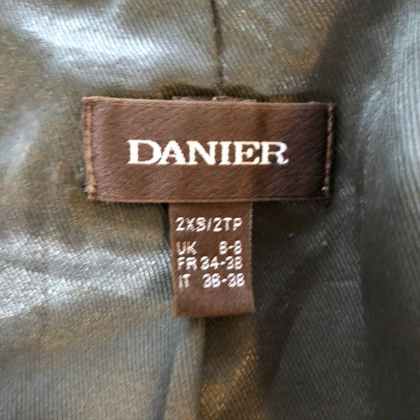 Danier Gray Leather Motorcycle Jacket - Size 2XSMarkita's ClosetDanier