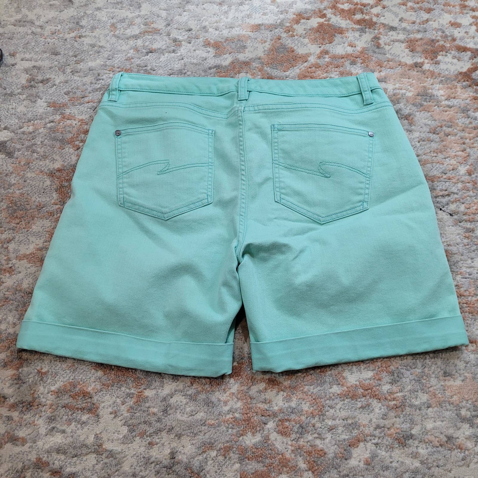 Denver Hayes Pastel Turquoise Denim Shorts - Size 12Markita's ClosetDenver Hayes