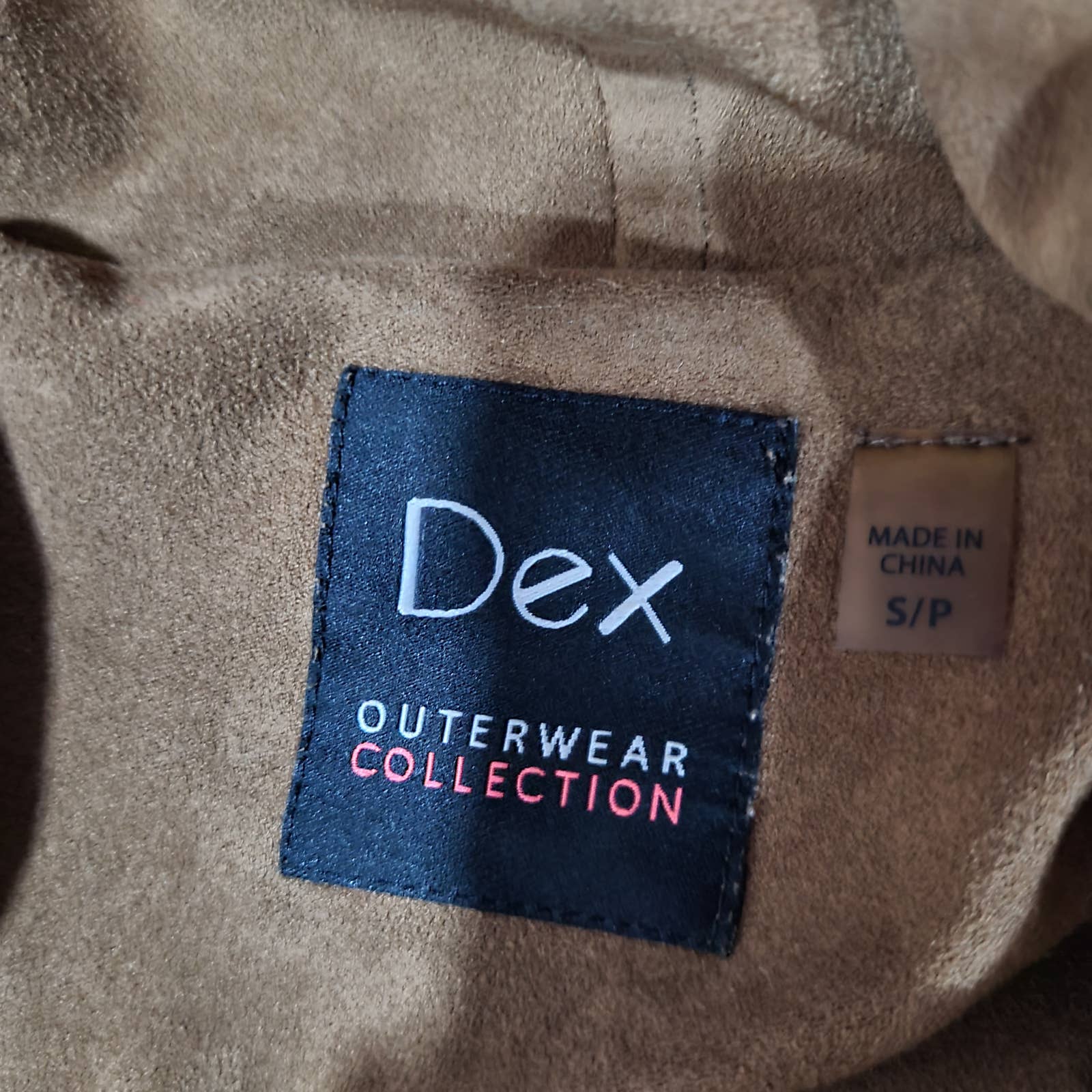 Dex Outerwear Collection Brown Faux Leather Jacket - Size SmallMarkita's ClosetDex