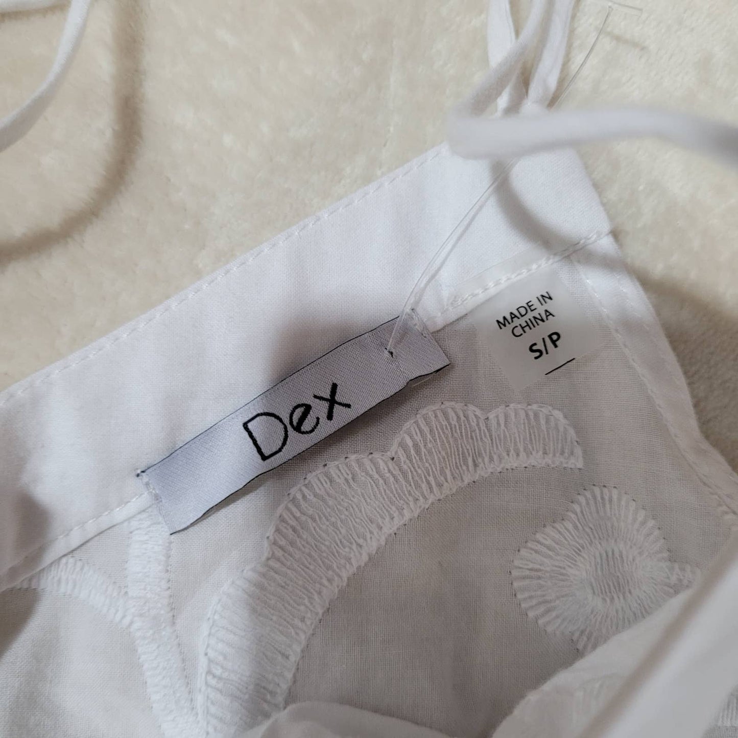 Dex White Eyelet Tank - Size SmallMarkita's ClosetDex