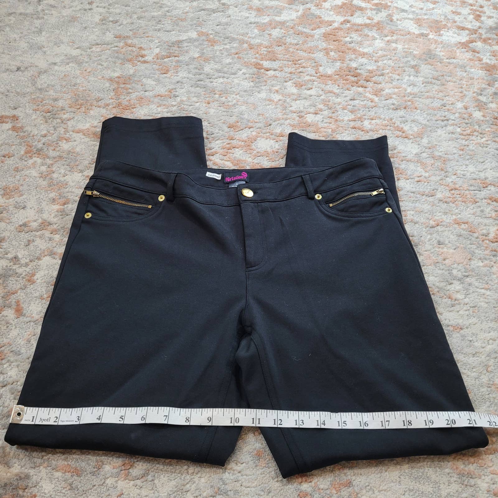 Flirtatious Black Pants - Size Extra LargeMarkita's ClosetFlirtatious