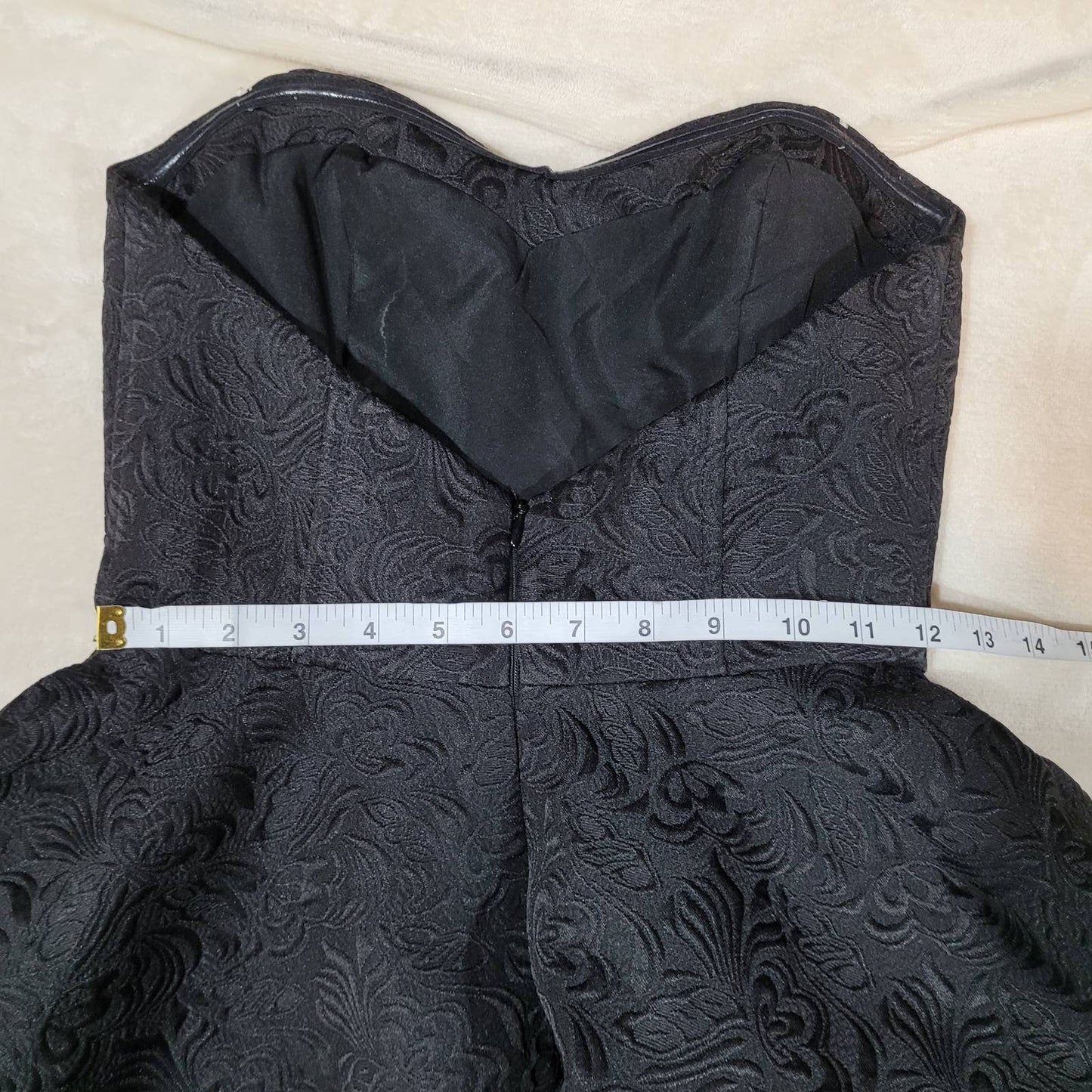Forever 21 Jacquard Little Black Strapless Dress - Size SmallMarkita's ClosetFOREVER 21