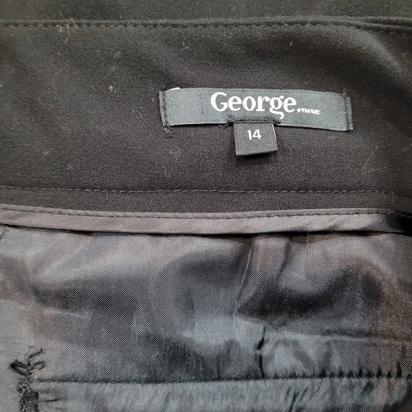 George Black Pencil Skirt - Size 14Markita's ClosetGeorge