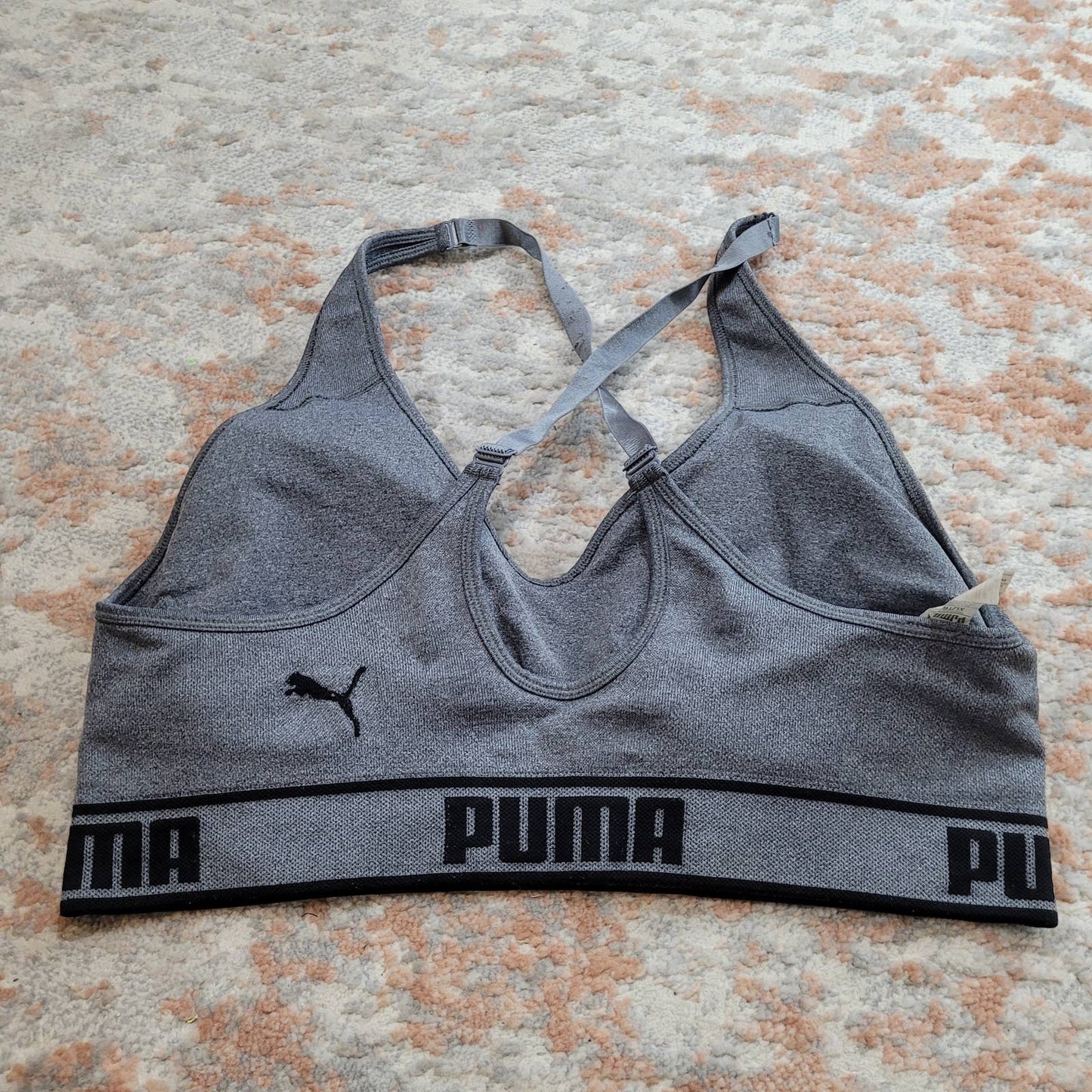 Gray Puma Sports Bra - Size Extra LargeMarkita's ClosetPUMA