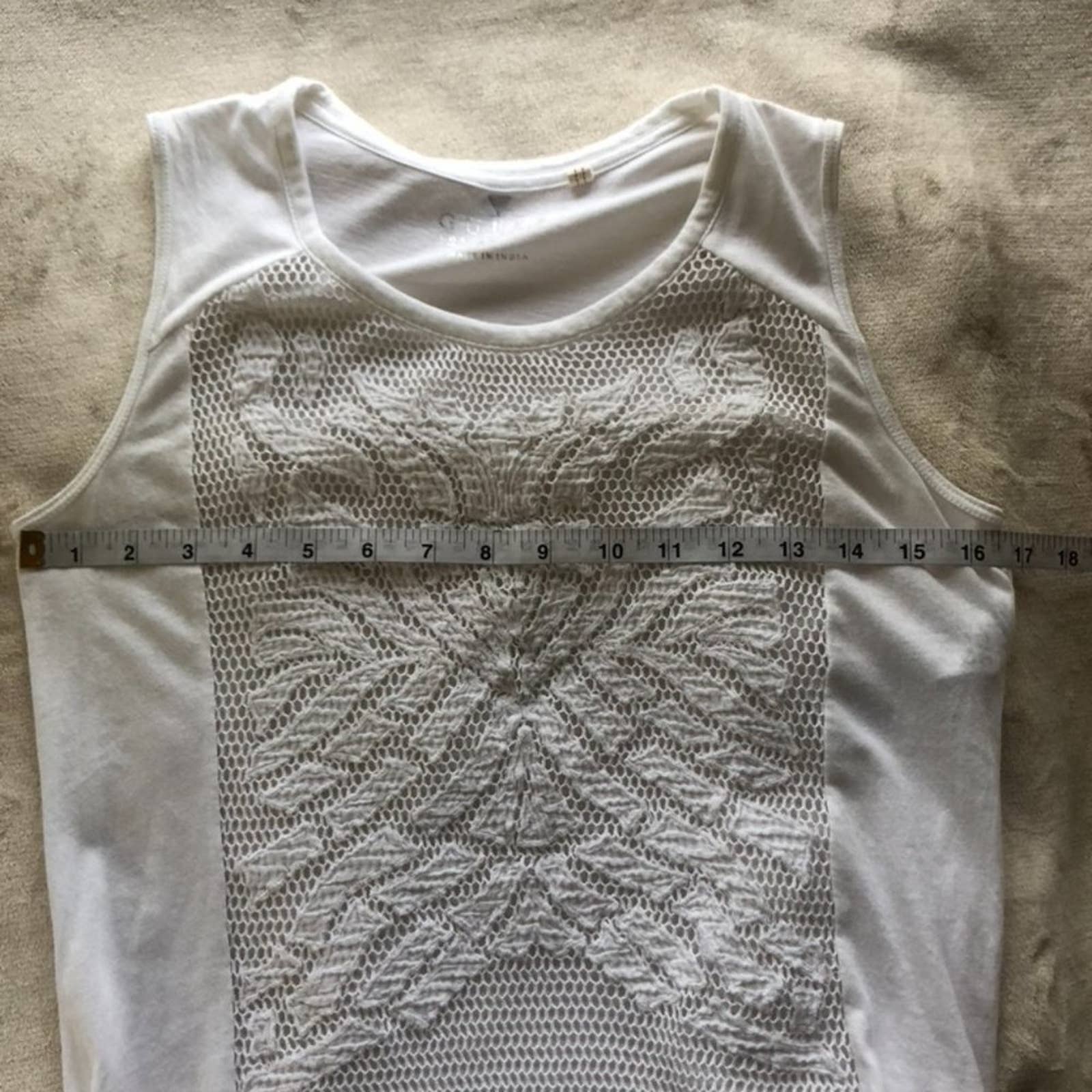 Guess White Long Crochet Knit Tank - Size Extra SmallMarkita's ClosetGUESS