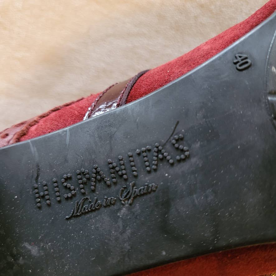 Hispanitas Red Leather Glove Heel Booties - Size 9Markita's ClosetHispanitas