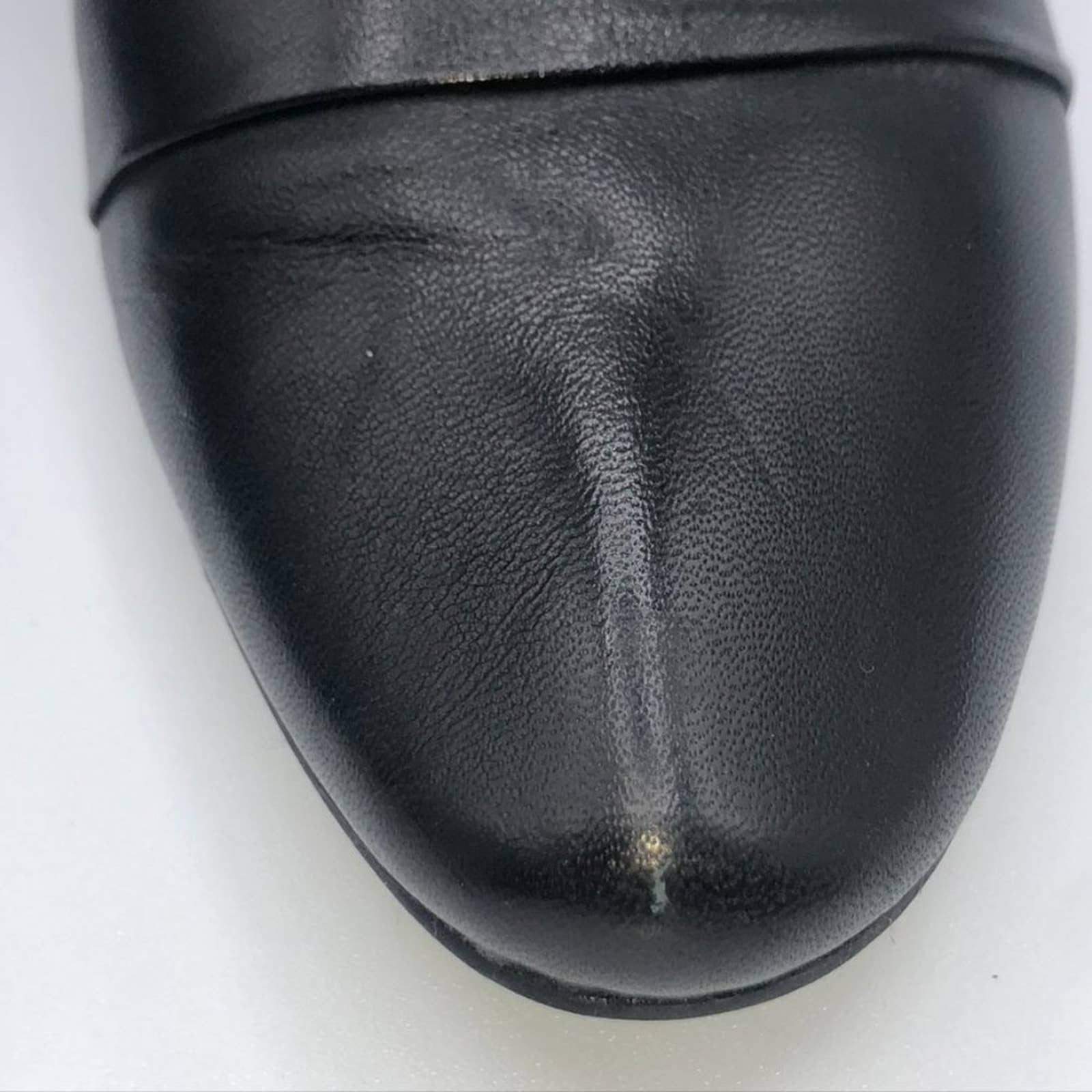 Karston Black Leather Slip-On Booties - Size 39Markita's ClosetKarston