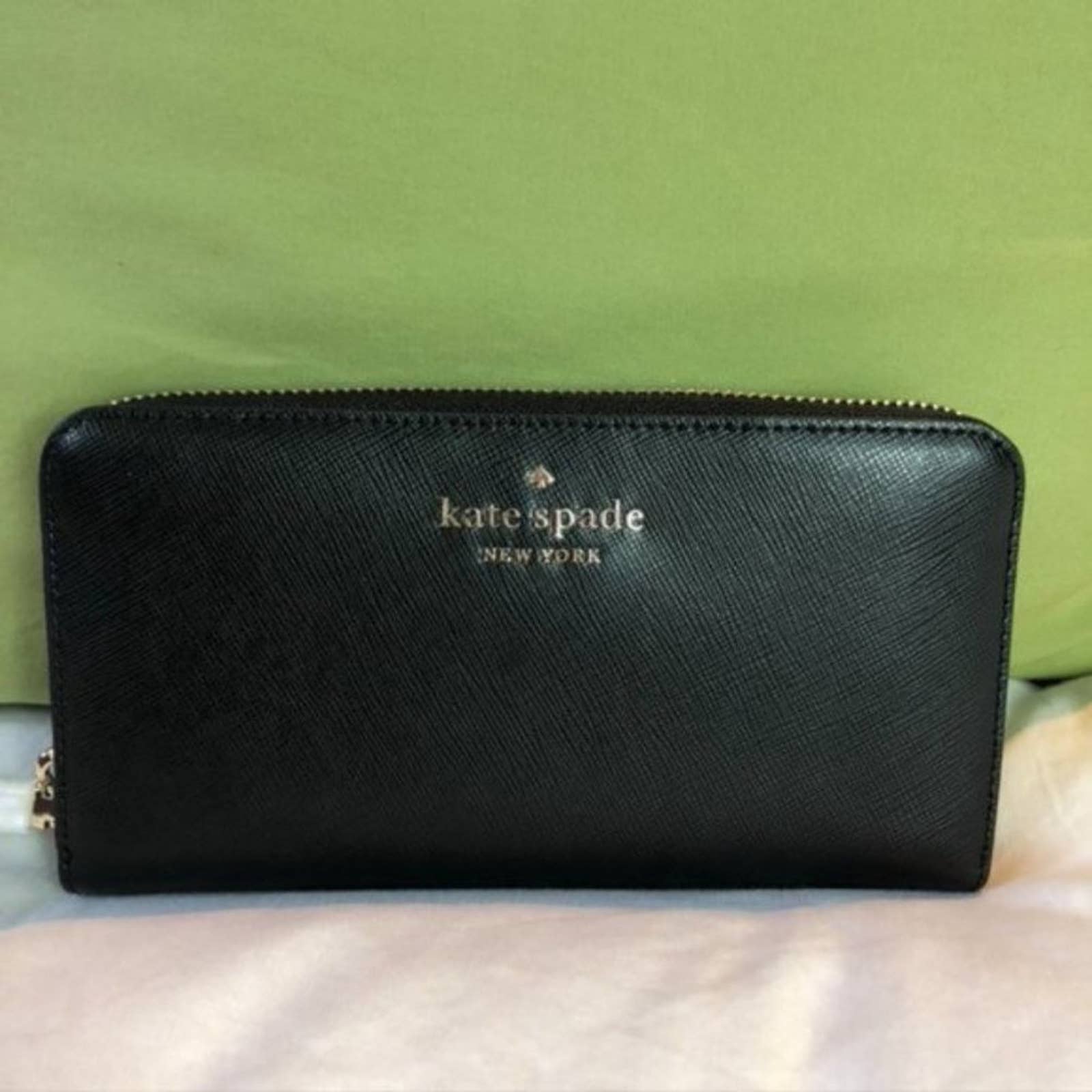 Kate Spade New York Black Staci Continental walletMarkita's ClosetKate Spade