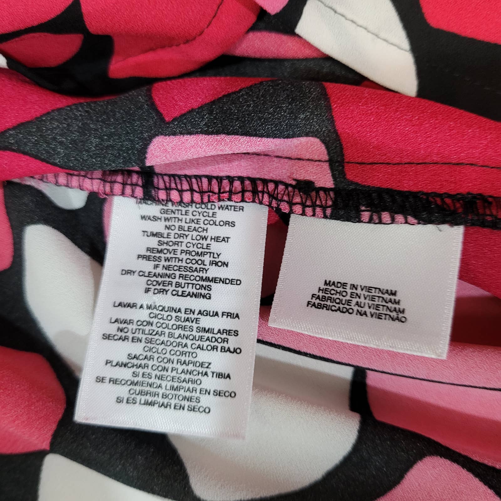 Nine West Pink Pebble Pattern Sleeveless Blouse - Size SmallMarkita's ClosetNine West