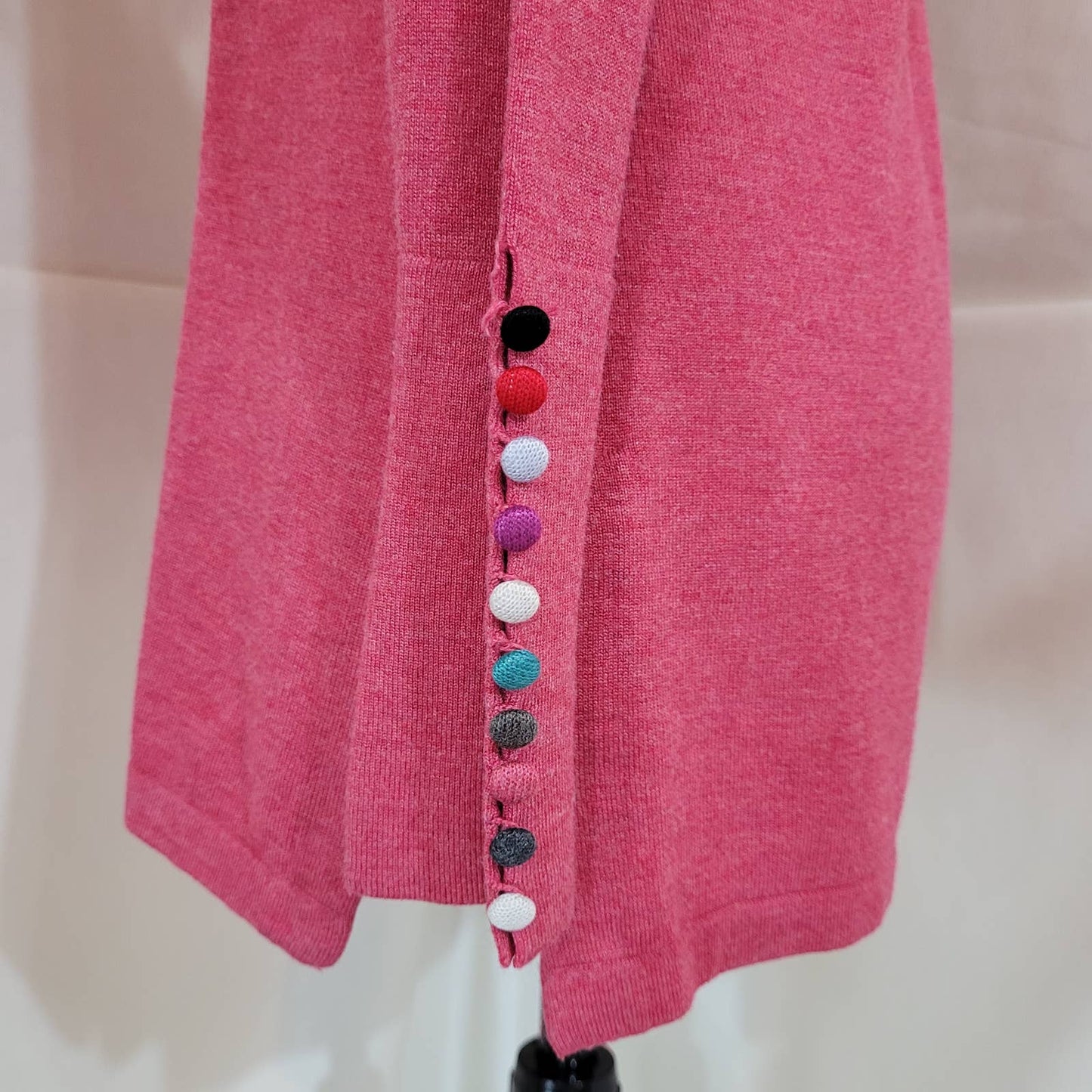 Robert Kitchen Canada Sweater with Rainbow Button Sleeves - Size SmallMarkita's ClosetRobert Kitchen Canada