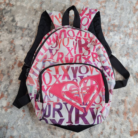 Roxy Pink and Purple Logo Small BackpackMarkita's ClosetROXY