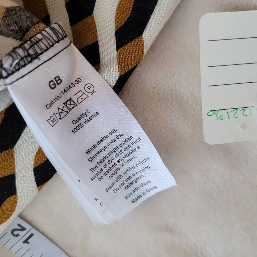 Soya Concept Long Sleeve Blouse with Tie Neck - Size MediumMarkita's ClosetSoya Concept