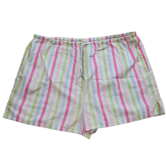 Striped PJ Lounge Shorts - Size LargeMarkita's ClosetUnbranded