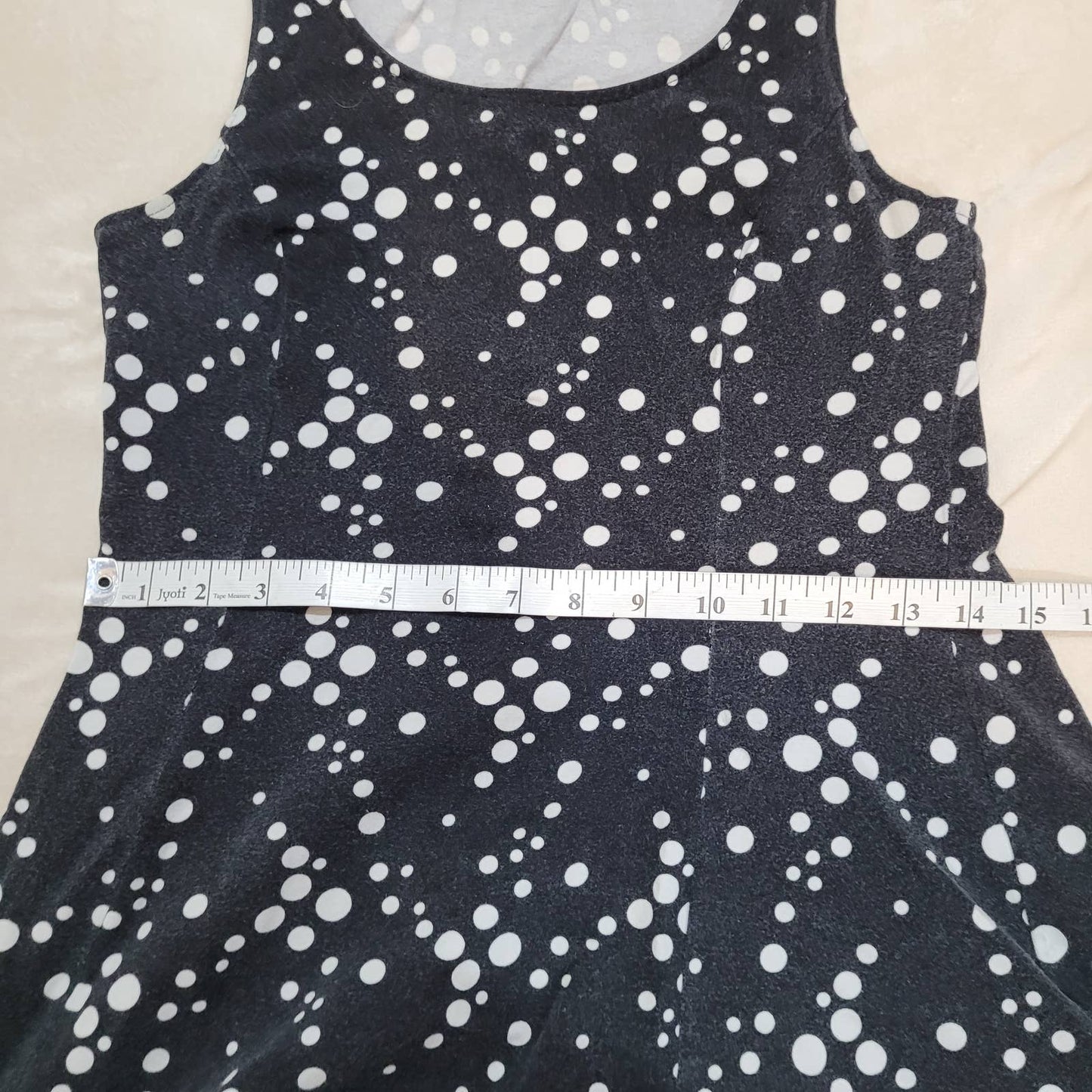 Suzy Shier Black and White Polka Dot Skater Dress - Size MediumMarkita's ClosetSuzy Shier