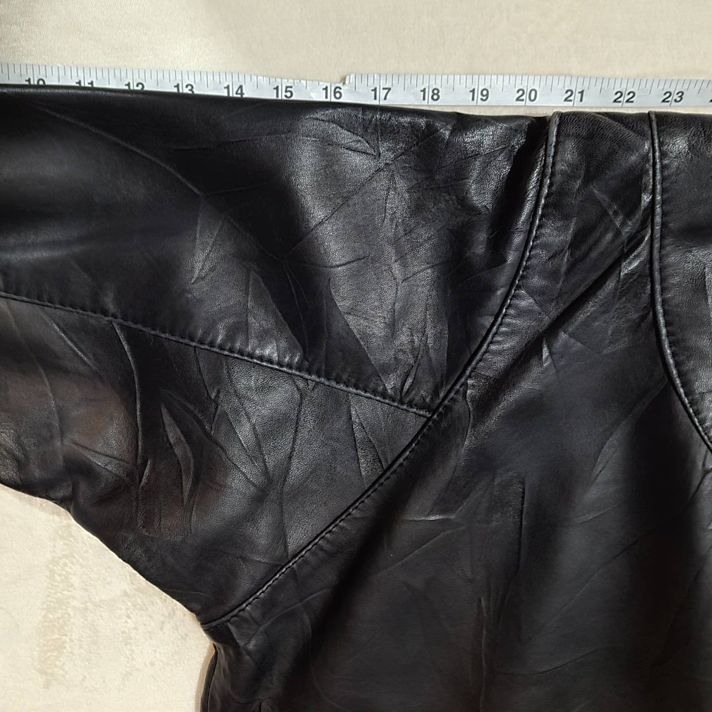 Vintage 1980s Valentino Pelle Black Leather Jacket - Size MediumMarkita's ClosetValentino