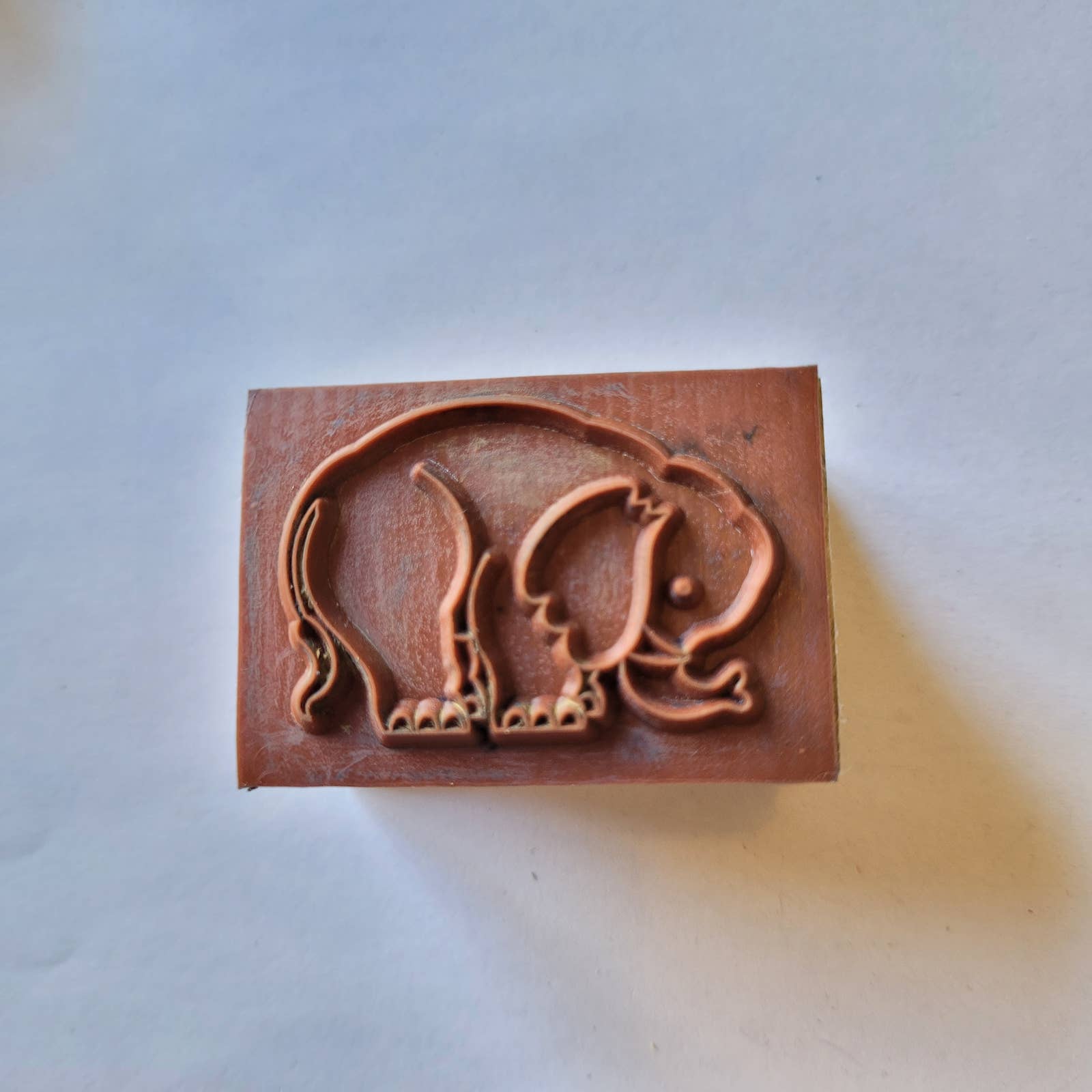 Vintage Rubber Stamp - ElephantMarkita's ClosetUnbranded