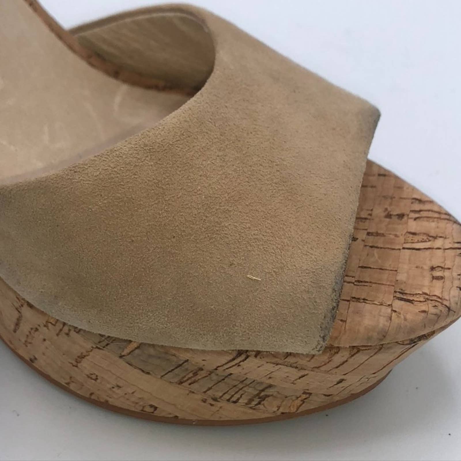 Wishbone Collection Faux Cork Block Heel Sandals - Size 6Markita's ClosetThe Wishbone Collection