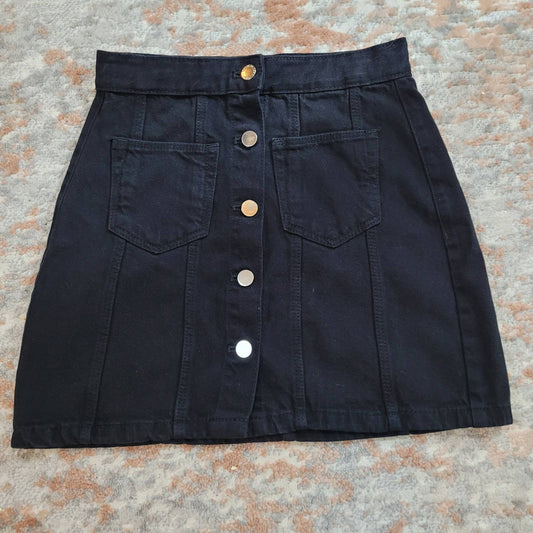 Zara Authentic Denim by TRF Black Denim High Waisted Mini Skirt - Extra SmallMarkita's ClosetZARA