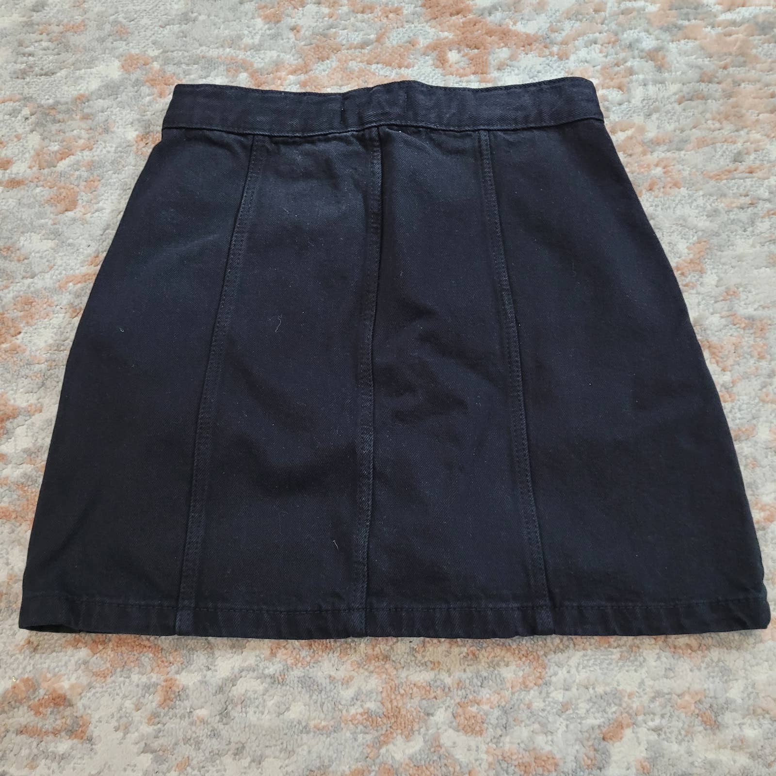 Zara Authentic Denim by TRF Black Denim High Waisted Mini Skirt - Extra SmallMarkita's ClosetZARA